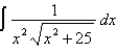 <strong>Find the integral using an appropriate trigonometric substitution. </strong> A) B) C) D)