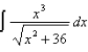 <strong>Find the integral using an appropriate trigonometric substitution. </strong> A) B) C) D)