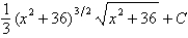 <strong>Find the integral using an appropriate trigonometric substitution. </strong> A) B) C) D)