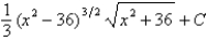 <strong>Find the integral using an appropriate trigonometric substitution. </strong> A) B) C) D)
