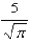 <strong>Find the average value of the function on the interval .</strong> A) B) C) D) E)