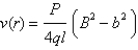 The velocity v of blood that flows in a blood vessel with radius and length l at a distance from the central axis is where P is the pressure difference between the ends of the vessel and q is the viscosity of the blood. Find the average velocity (with respect to r) over the interval