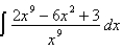 <strong>Find the indefinite integral. </strong> A)2x + + C B)2x + + C C)2x + + C D)2x + + C