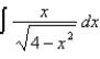<strong>Find the integral using an appropriate trigonometric substitution. </strong> A) B) C) D)