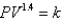 In a steam engine the pressure and volume of steam satisfy the equation , where k is a constant. (This is true for adiabatic expansion, that is, expansion in which there is no heat transfer between the cylinder and its surroundings.) Calculate the work done by the engine (in ft-lb) during a cycle when the steam starts at a pressure of and a volume of and expands to a volume of Use the fact that the work done by the gas when the volume expands from to volume is .