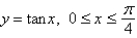 Use the Midpoint Rule with n = 4 to estimate the volume obtained by rotating about the region under the y-axis the region under the curve. The choices are rounded to the nearest hundredth.
