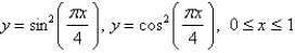 Use the Midpoint Rule with n =   to approximate the area of the region bounded by the given curves.  