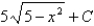 <strong>Find the indefinite integral. </strong> A) B) C) D)
