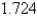 <strong>Find the area of the region to three decimal places that lies under the given curve. </strong> A) B) C) D) E)