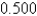 <strong>Evaluate the integral. </strong> A)1.000 B)-0.500 C)0.250 D)-1.000 E)