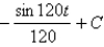 <strong>Find the general indefinite integral. </strong> A) B) C) D) E)