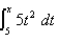 Let   . a.Use Part 1 of the Fundamental Theorem of Calculus to find   . b.Use Part 2 of the Fundamental Theorem of Calculus to integrate   to obtain an alternative expression for F(x). c.Differentiate the expression for F(x) found in part (b).The Fundamental Theorem of Calculus, Part 1 If f is continuous on [a, b], then the function F defined by   is differentiable on (a, b), and   The Fundamental Theorem of Calculus, Part 2 If f is continuous on [a, b], then   where F is any antiderivative of f, that is,   .<div style=padding-top: 35px> 