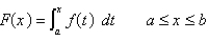 Let   . a.Use Part 1 of the Fundamental Theorem of Calculus to find   . b.Use Part 2 of the Fundamental Theorem of Calculus to integrate   to obtain an alternative expression for F(x). c.Differentiate the expression for F(x) found in part (b).The Fundamental Theorem of Calculus, Part 1 If f is continuous on [a, b], then the function F defined by   is differentiable on (a, b), and   The Fundamental Theorem of Calculus, Part 2 If f is continuous on [a, b], then   where F is any antiderivative of f, that is,   .<div style=padding-top: 35px> 