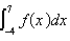 <strong>Use the graph of f shown in the figure to evaluate the integral by interpreting it geometrically. </strong> A) B) C) D)
