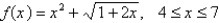 Find an expression for the area under the graph of as a limit. Do not evaluate the limit.