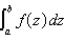 Express the sum as a single integral in the form .