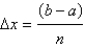 You are given function f defined on an interval [a, b], the number n of subintervals of equal length   , and the evaluation points c<sub>k</sub> in   . (a) Sketch the graph of f and the rectangles associated with the Riemann sum for f on [a, b], and (b) find the Riemann sum.   , c<sub>k</sub> is the right endpoint
