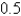 The speed of a runner increased steadily during the first three seconds of a race. Her speed at half-second intervals is given in the table. Find a lower estimate for the distance that she traveled during these three seconds. 2.5 4.4 6.5 9.4 12.2 16.8