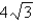 <strong>Find the smallest possible area of an isosceles triangle that is circumscribed about a circle of radius .</strong> A) B) C) D) E)