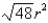 <strong>Find the smallest possible area of an isosceles triangle that is circumscribed about a circle of radius .</strong> A) B) C) D) E)