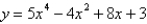 <strong>What is the function of the graph? </strong> A) B) C) D) E)