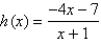 Find the horizontal and vertical asymptotes of the graph of the function .