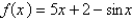 Find the inflection points for the function given.   ,  