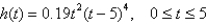 The altitude (in feet) attained by a model rocket t sec into flight is given by the function . When is the rocket ascending, and when is it descending? What is the maximum altitude attained by the rocket?