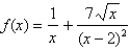 Find the interval(s) where is continuous.