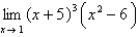 <strong>Evaluate the limit. </strong> A) B) C) D) E)