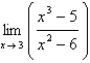 Evaluate the limit.