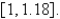 The displacement (in feet) of a certain particle moving in a straight line is given by where t is measured in seconds. Find the average velocity over the interval Round your answer to three decimal places.