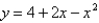 <strong>Graph the function by hand, not by plotting points, but by starting with the graph of one of the standard functions and then applying the appropriate transformations. </strong> A) B) C) D)
