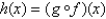 Find the function   such that   .       and ,    