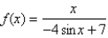 Find the domain of the function.  