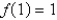 In the function   , what must be the value d, if   ?
