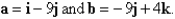 Calculate the given quantities if