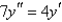 Solve the differential equation.