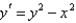 Select a direction field for the differential equation from a set of direction fields labeled I-IV.