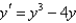 The solution of the differential equation satisfies the initial condition . Find the limit.