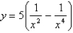 Find the volume of the solid obtained by revolving the region under the graph of on [1, ) about the x-axis.