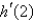 Suppose that f and g are functions that are differentiable at x = 2 and that f (2) = -1, (2) = 3, g(2) = 3, and (2) = -4. Find .