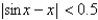 For what values of x is the inequality true? Write your answer correct to two decimal places.