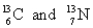 <strong>Choose the appropriate pair of atoms that contain the same number of electrons.</strong> A) B) C) D)