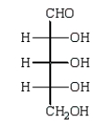 <strong>Which of the following structures is that of an L-monosaccharide?</strong> A) B) C) D)