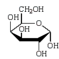 <strong>Which of the following monosaccharides has an open chain form that is a ketose?</strong> A) B) C) D)