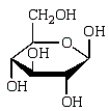<strong>Which of the following monosaccharides has an open chain form that is a ketose?</strong> A) B) C) D)
