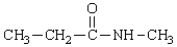 <strong>The IUPAC name for the compound is</strong> A) methylbutanamide B) methylpropanamide C) 1-methylaminopropanamide D) N-methylpropanamide