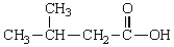 <strong>The IUPAC name for the compound is</strong> A) 2-methyl-4-butanoic acid B) 2-methyl-4-pentanoic acid C) 3-methylbutanoic acid D) 3-methylpentanoic acid