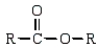 <strong>Which of the following is a general structural representation for an ester?</strong> A) B) C) D)